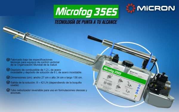 MICROFOG 35ES – TERMONEBULIZADOR USO PROFESIONAL
